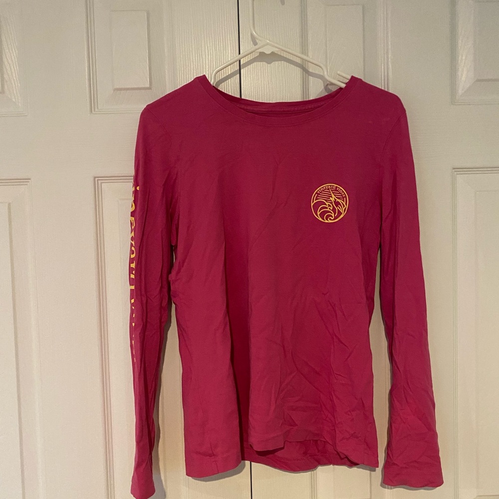 Vineyard Vines Pink Long Sleeve Shirt